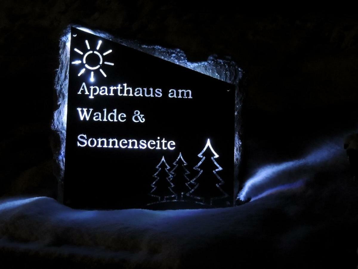 Aparthaus Am Walde & Appartement Sonnenseite Bartholomäberg Exterior foto